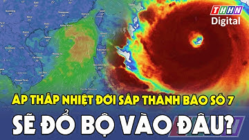 Áp thấp nhiệt đới sắp thành bão số 7 quần thảo Bắc Biển Đông, sẽ đổ bộ vào đâu? | Hà Nam TV