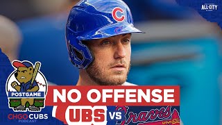 Cody Bellinger, Chicago Cubs' offense shut out AGAIN in loss to Braves | CHGO Cubs Postgame Podcast