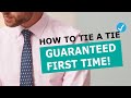 How to Tie a Tie – The Pratt or Shelby Knot: Easy Step-by-Step Tutorial