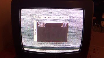 MisterFPGA on CRT tv