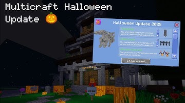 Multicraft New Update! Halloween🎃 and more!