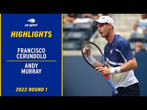 Francisco cerundolo vs. Andy murray highlights | 2022 us open round 1