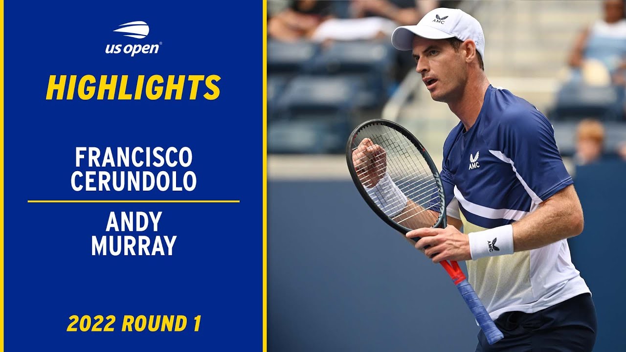 Andy Murray vs. Francisco Cerundolo Highlights | 2022 US Open Round 1