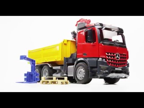 Camion Mercedes Arocs Déneigeuse Bruder 03685 03685 Camions