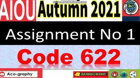 ⏩ AIOU Code 622 Solved Assignment No.1 Autumn 2021 || Level: M.ED/MA Education