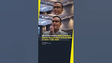 Dirut Pertamina Buka Layanan Aduan Masyarakat Terkait BBM Di 0814 1708 1945 Narasi Daily 