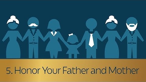 5. Honor Your Father and Mother | 5 Minute Videos | PragerU