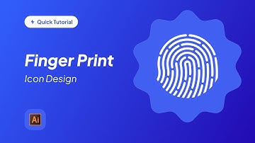 Fingerprint Icon Tutorial | Adobe Illustrator