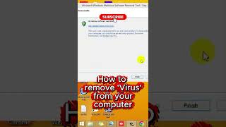 How to remove virus from your computer | Virus removal tool | Ninja PC #removevirus #viralshorts