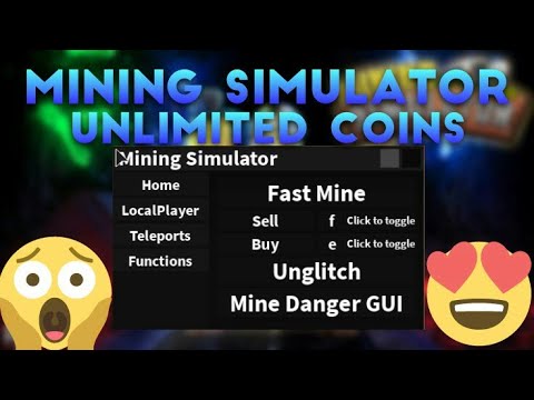 New Roblox Hack Script Mining Simulator Fast Mine