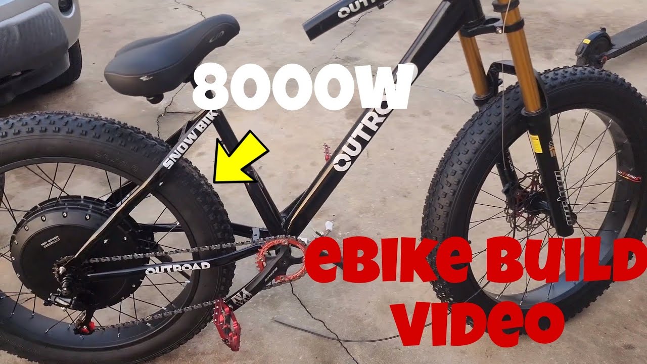 8000w diy ebike build video qs273. world's first?🤔🤔🤔🤔 YouTube