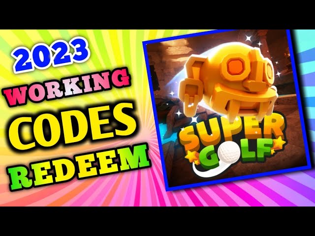 Super Golf codes (December 2023) — free chests, skins and hats