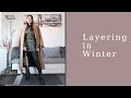 Layering in Winter | Faux Leather Leggings Outfits