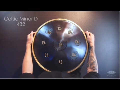 RAV Vast D Celtic Minor 432 Hz | Steel Tongue Drum Sound Test