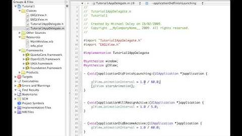iPhone Game Development Tutorial 1 - Part 1