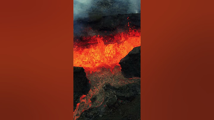 Drone Footage of Iceland's Stunning Volcano Eruption 🌋