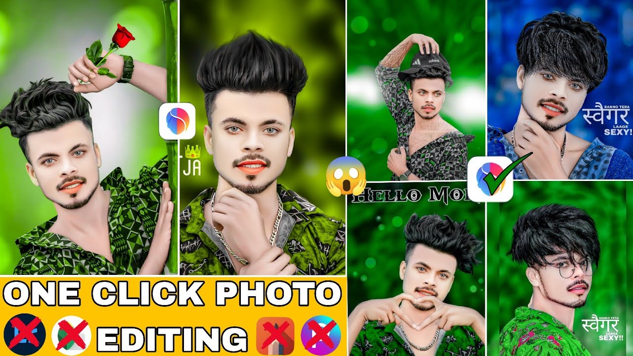 सबसे आसान😱 One Click Photo Editing App 2024 | 1 Click CB Photo Editing ...