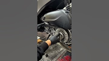 Tech pulley test on Beverly 400 malossi variator(beverly 400 malossi varyatöre Tech pulley testi