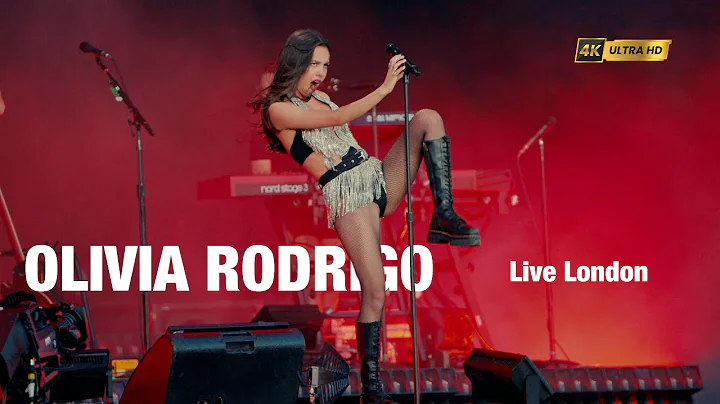 Olivia Rodrigo - Vampire -  Live London 2025 (B-Roll cinematic 4K Pro Quality)