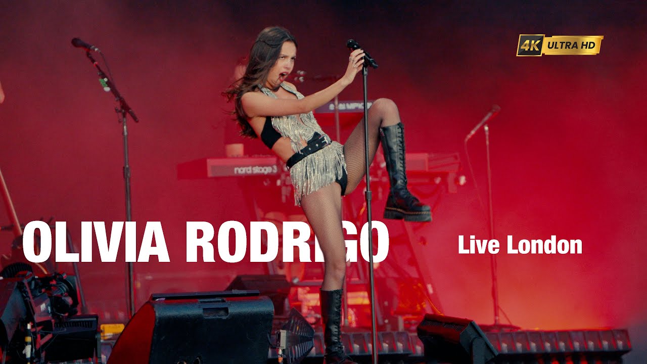 Olivia Rodrigo - Vampire -  Live London 2025 (B-Roll cinematic 4K Pro Quality)