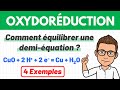 Comment quilibrer une demiquation lectronique  oxydorduction  1re sp  chimie