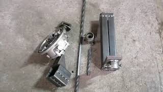 Обычный торсион на необычном станке. Станок для холодной ковки.