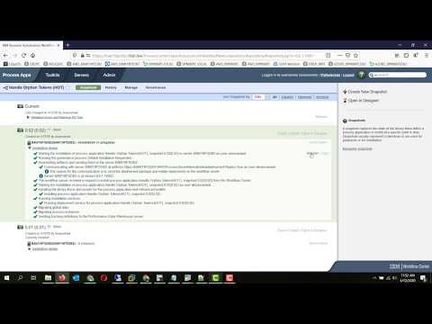 IBM BPM/BAW - Handling Orphan tokens with Policy File