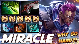 Miracle Anti Mage - Why So Hard?! - Dota 2 Pro Gameplay [Watch & Learn]