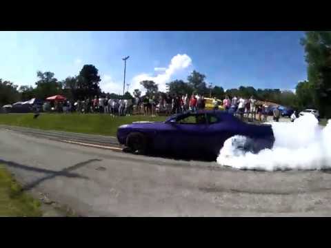 87 Year Old Man Hellcat Burnout