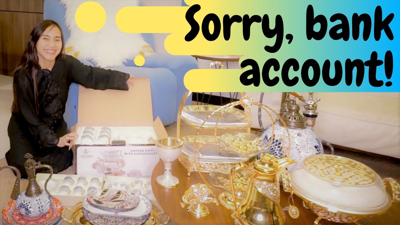 Arabic Home Decors Haul Arabic Lamps & Plates, Persian Rugs, Tea sets