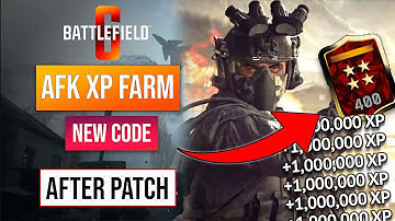 AFK SOLO BATTLEFIELD 6 XP FARM! (NEW CODE!) AFTER PATCH! MAX WEAPONS & LEVELS FAST!