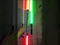 The lightsabers used in the most iconic lightsaber duels #starwars #lightsaber #jedi #starwarsfan