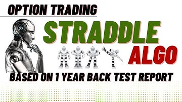 How To Create Short Straddle Algo Based on 1 Year Back Test Report | Algo Trading | Short Straddle