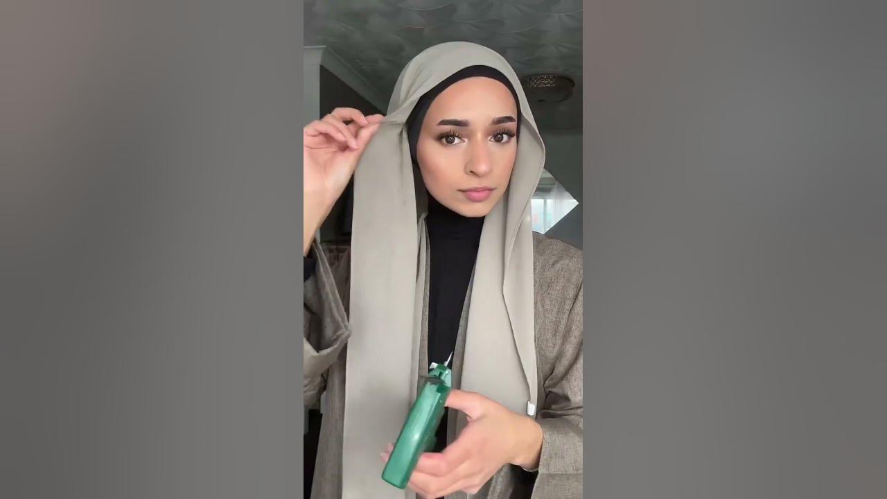 Try the viral stitch gun for yourself #viraltrends #hijabtutorial #sti