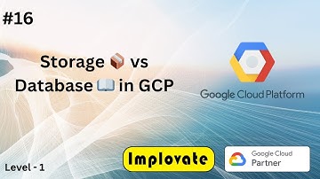 16 | Google Cloud Storage vs Database Explained in Hindi | GCP Storage & Database Basics