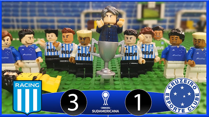 Racing Club 3-1 Cruzeiro FINAL COPA SUDAMERICANA 2024 - Fútbol LEGO - Stop Motion de Minifiguras