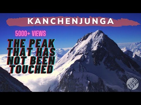 Why Kanchenjunga's peak has not been touched by anyone ?