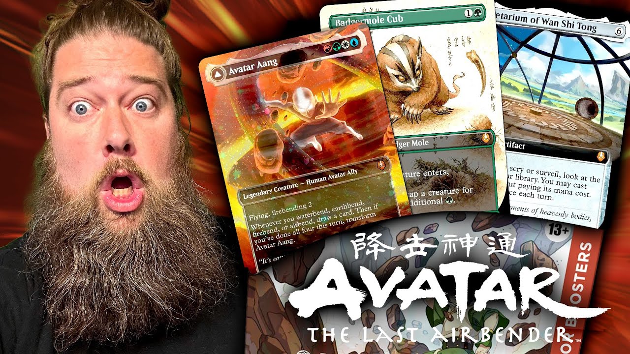 Avatar The Last Airbender Collector Booster Box Opening Magic The
