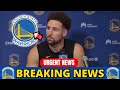 Urgent plant klay thompsons departure happens sad news steve kerr confirmed warriors news