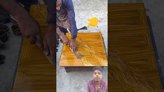 He Turned a Simple Floor Into a Masterpiece wood working art_hand crafts_#shorts #viral #trending