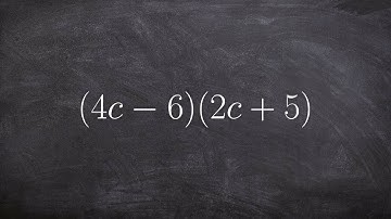 Multiplying Two Binomials - Math Tutorial - Polynomial