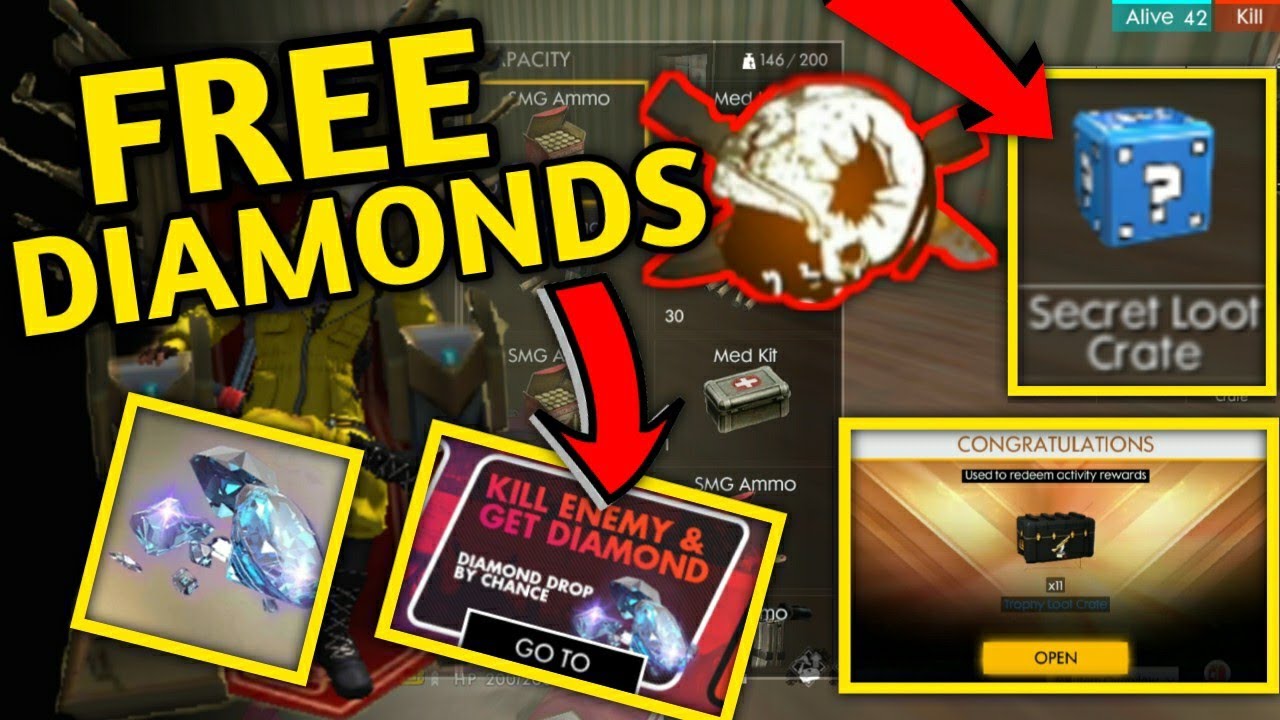KILL ENEMY AND GET DIAMONDS IN FREE FIRE FULL DETAILS ...