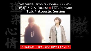 DOES「道楽心情」・SPYAIR「轍Wadachi」リリース記念氏原ワタル (DOES) ×IKE (SPYAIR) Talk & Acoustic Session