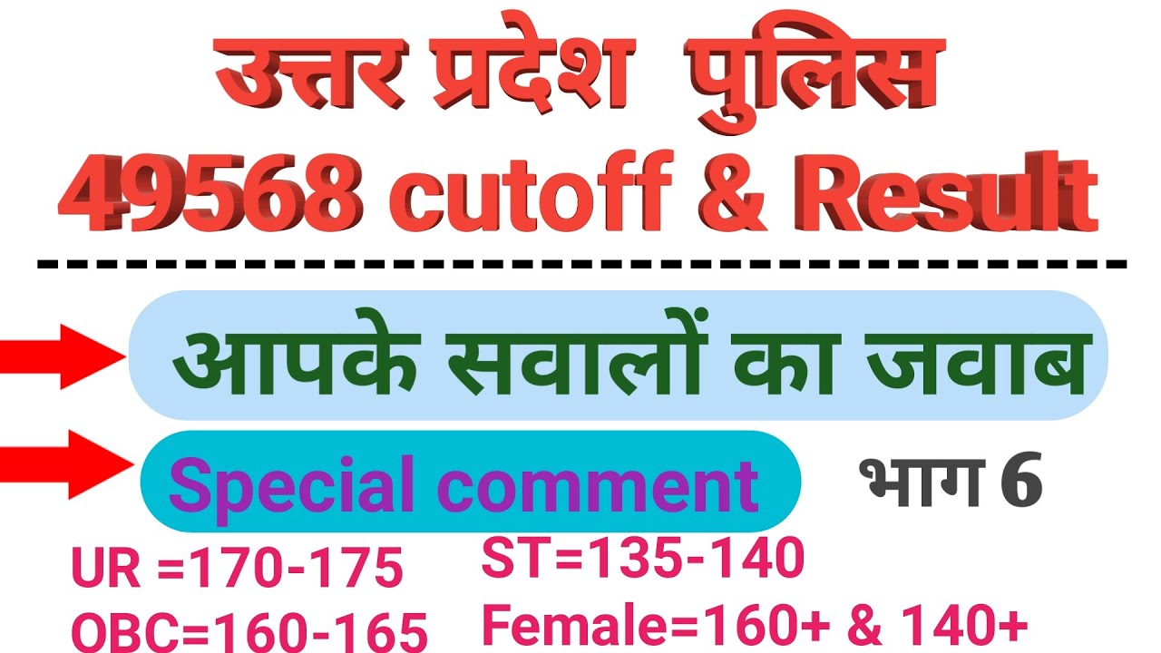 Upp cut off 2019 | upp 49568 ka result kab aayega