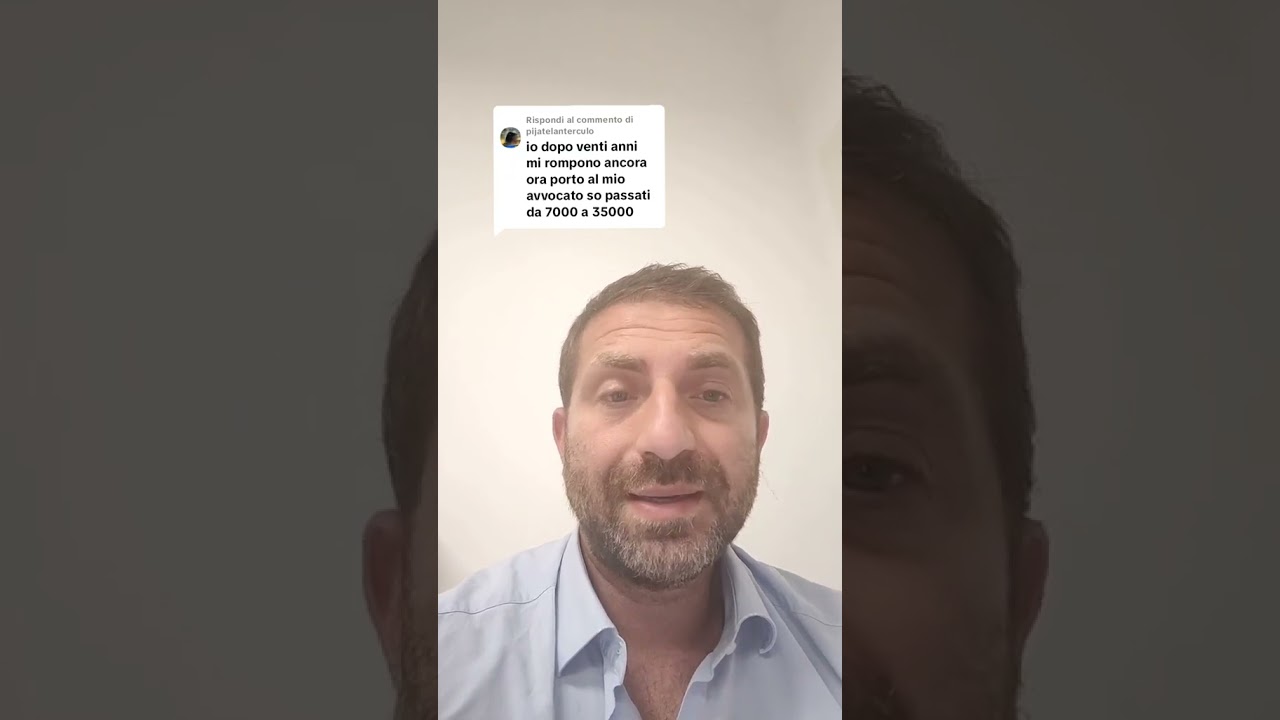 Dopo 20 anni mi hanno chiesto 35.000 euro da 7000 euro originari