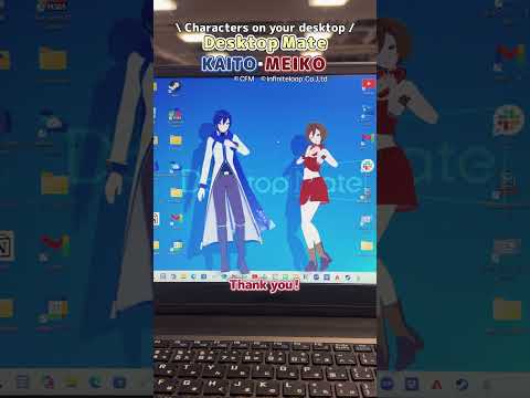 Welcome KAITO & MEIKO Together! Desktop Mate