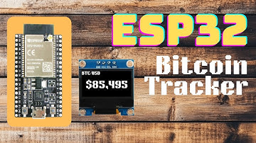 Bitcoin Crypto Tracker  Tutorial - ESP32