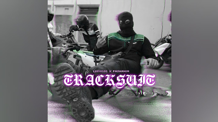 Lucio101 ft. Pashanim - Tracksuit (Official Audio)