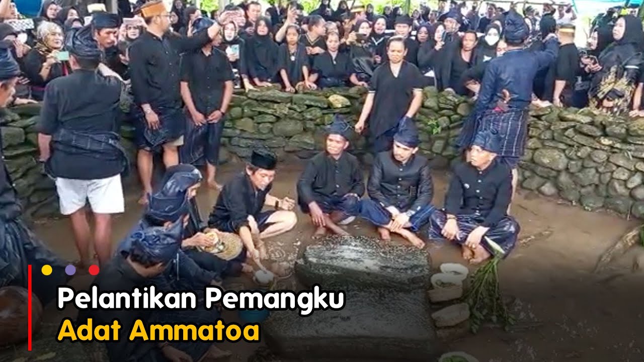Camat Kajang, Dilantik Jadi Pemangku Adat Ammatoa