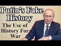 Putins inaccurate historical propaganda  the history of the russian and ukrainian relations